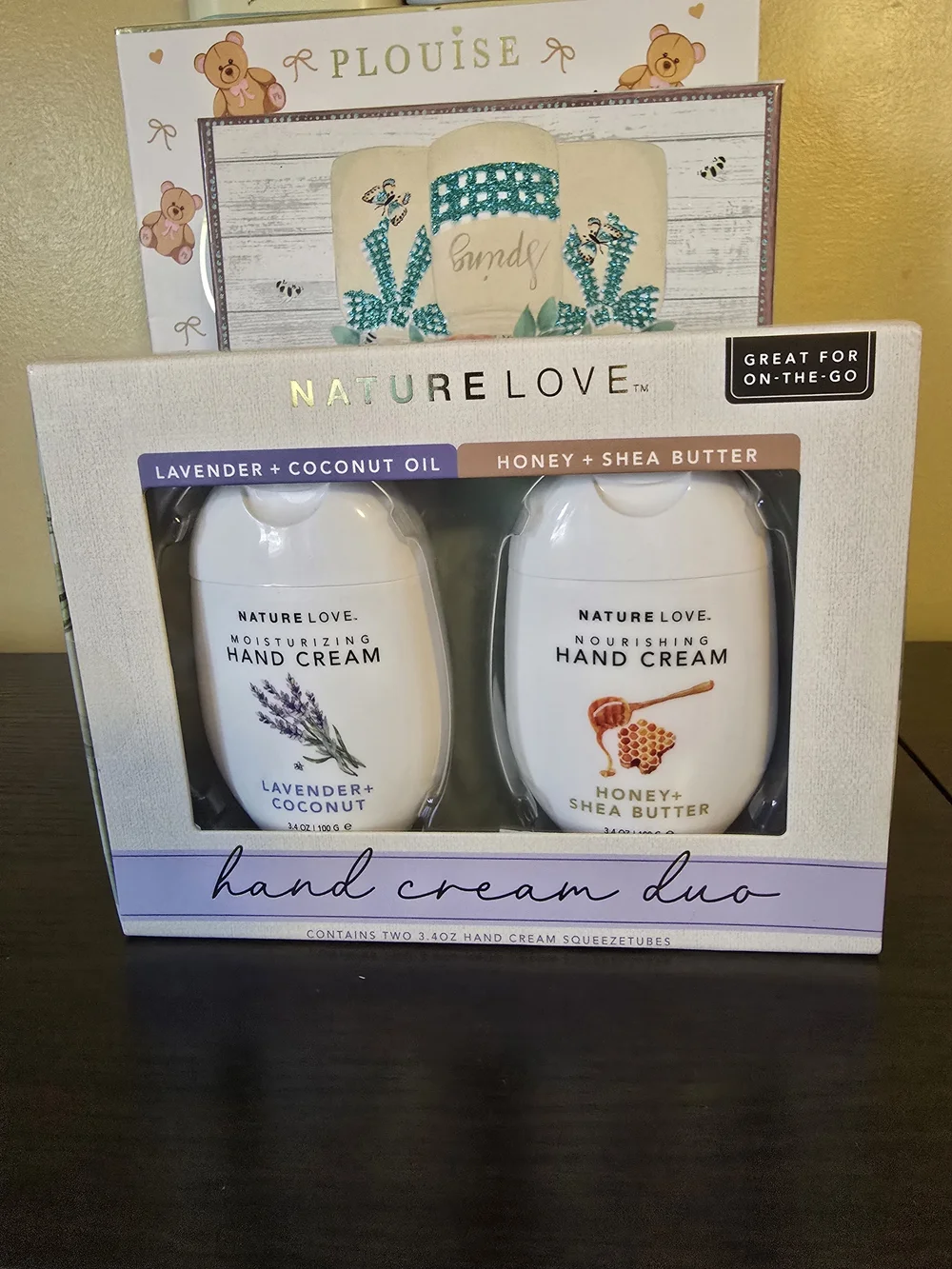 Nature Love Hand Cream Duo - Lavender + Coconut and Honey + Shea Butter